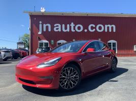 Tesla Model 3 LR (grande autonomie) AWD2018 Premium, 0-100km/h 4.8 sec , 1 Proprio, jamais accidenté!  FSD, 8 roues, 8 pneus $ 69940